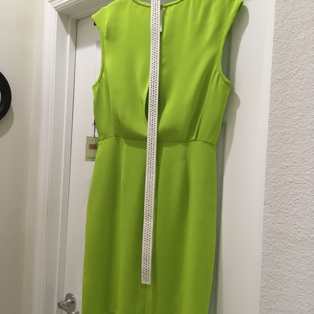 Calvin Klein Lime Green Spring and Summer Dress